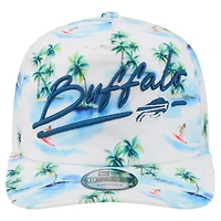 Casquette ajustable New Era Aloha Buffalo Bills blanche pour homme