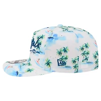 Men's New Era  White Buffalo Bills Aloha 19TWENTY Adjustable Hat