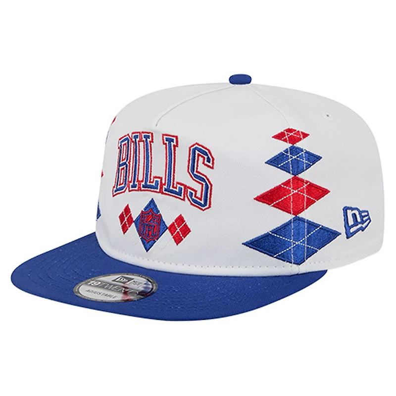 Casquette ajustable New Era Buffalo Bills Argyle 19TWENTY pour homme