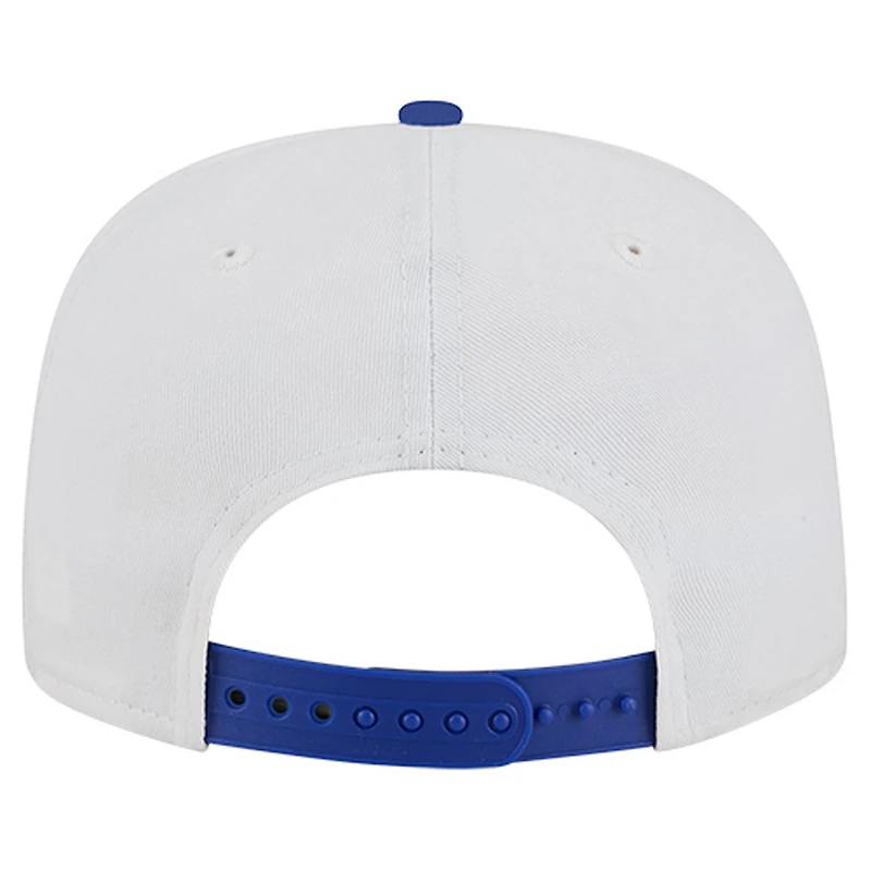 Men's New Era White Buffalo Bills Argyle 19TWENTY Adjustable Hat