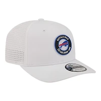Casquette ajustable New Era Buffalo Bills blanche pour homme COOLERA 9SEVENTY