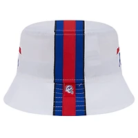Men's New Era White Buffalo Bills Helmet Bucket Hat