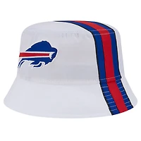 Chapeau bob Buffalo Bills blanc New Era pour homme