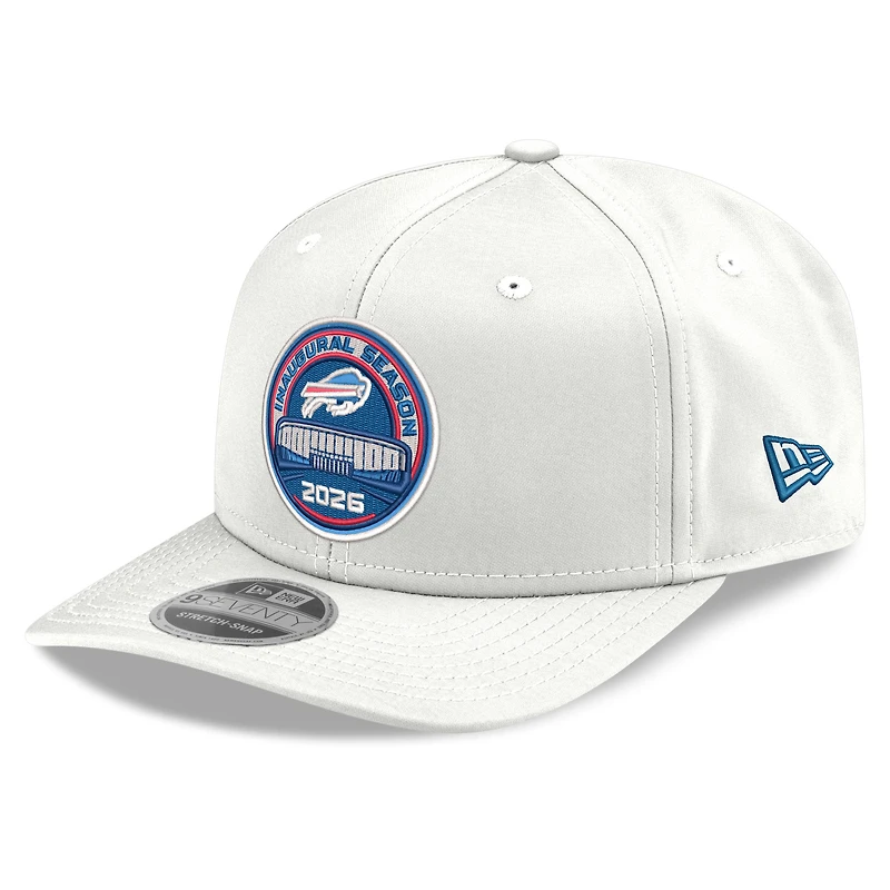 Men's New Era White Buffalo Bills Highmark Stadium Inaugural Season 9SEVENTY Adjustable Hat