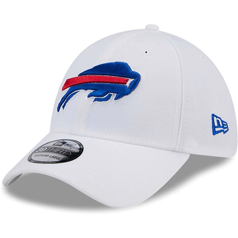 Casquette flexible principale 39THIRTY des Buffalo Bills New Era pour hommes, blanche