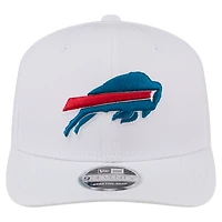 Men's New Era White Buffalo Bills Name Plate 9SEVENTY Adjustable Hat