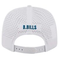 Men's New Era White Buffalo Bills Name Plate 9SEVENTY Adjustable Hat
