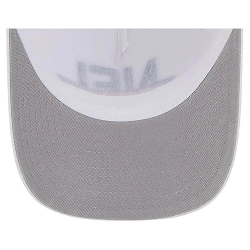 Casquette camionneur ajustable New Era blanche Buffalo Bills NFL 9FORTY A-Frame M-Crown pour homme