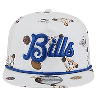 Men's New Era  White Buffalo Bills Team Cheer 19TWENTY Snapback Hat