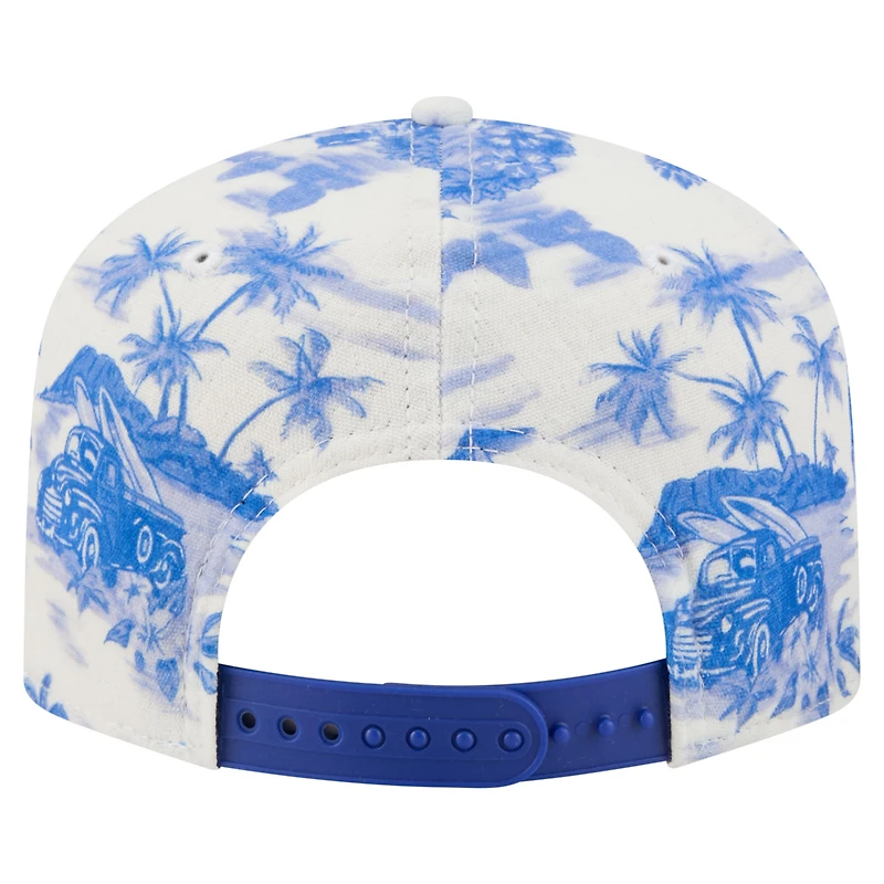Men's New Era White Buffalo Bills Tropics 19TWENTY Adjustable Hat