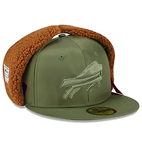 Casquette ajustée 59FIFTY Buffalo Bills olive pour homme New Era x Alpha Industries