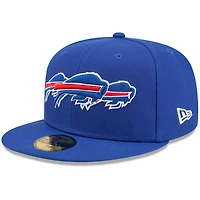 Men's New Era x John Geiger Royal Buffalo Bills Misplaced Series 59FIFTY Fitted Hat