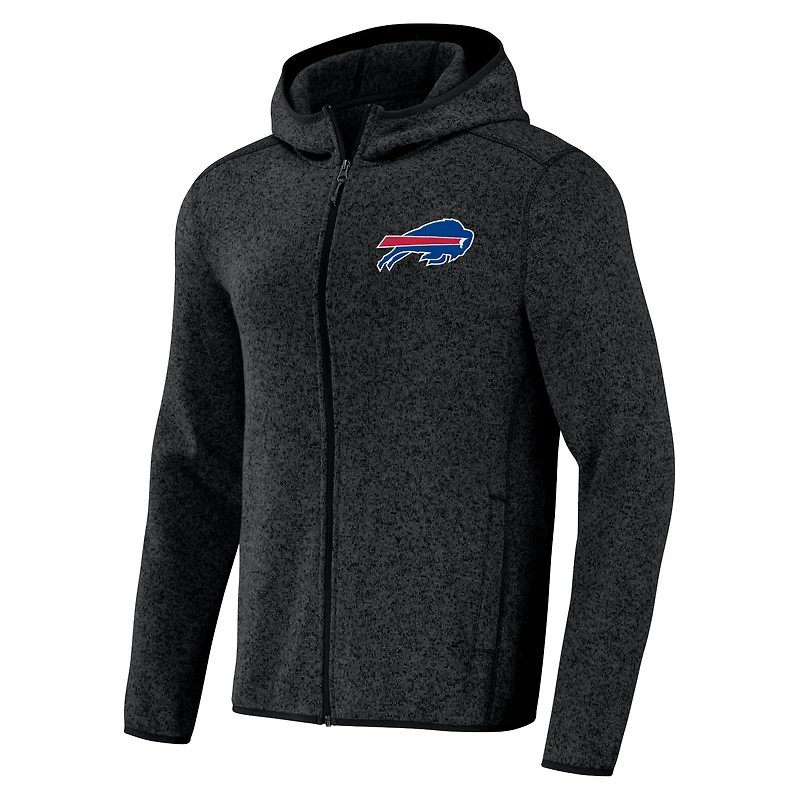 Men's NFL x Darius Rucker Collection by Fanatics Black Buffalo Bills Fleece Pullover Hoodie