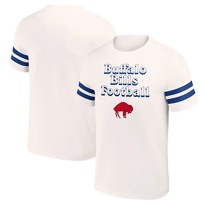 T-shirt vintage crème Buffalo Bills pour homme, collection NFL x Darius Rucker par Fanatics