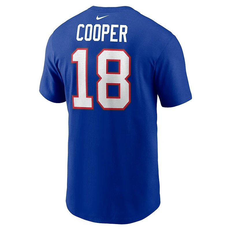 Men's Nike Amari Cooper Royal Buffalo Bills Name & Number T-Shirt