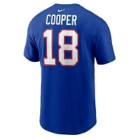 Men's Nike Amari Cooper Royal Buffalo Bills Name & Number T-Shirt