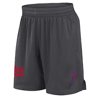 Men's Nike Anthracite Buffalo Bills 2024 Sideline Performance Mesh Shorts
