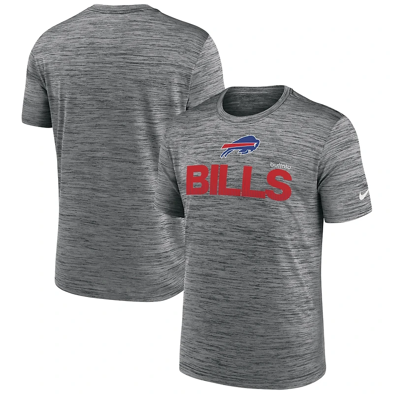 Men's Nike Anthracite Buffalo Bills Blitz Velocity Modern Dri-FIT T-Shirt