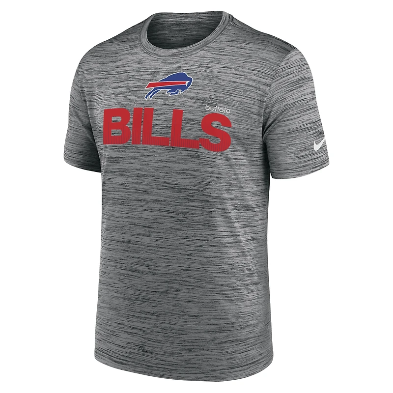 Men's Nike Anthracite Buffalo Bills Blitz Velocity Modern Dri-FIT T-Shirt
