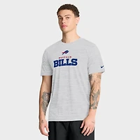 Men's Nike Ash Buffalo Bills Velocity Endurance Run Dri-FIT T-Shirt