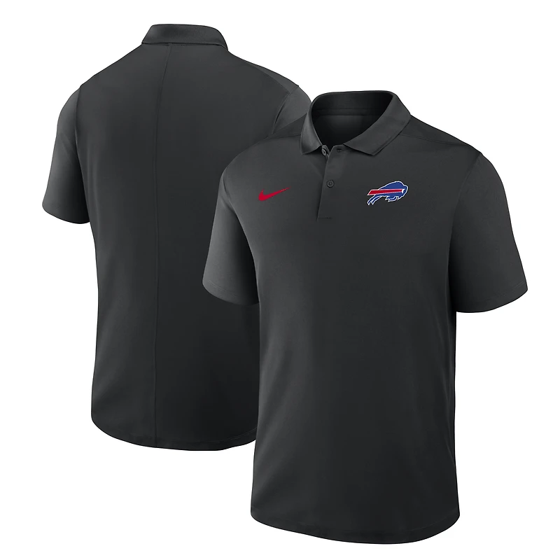 Polo Nike Dri-FIT Victory noir pour homme, Buffalo Bills