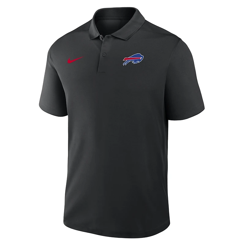 Polo Nike Dri-FIT Victory noir pour homme, Buffalo Bills