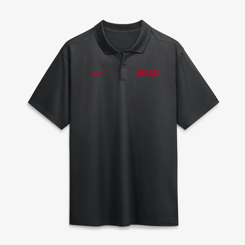 Men's Nike Black Buffalo Bills Wordmark Victory Dri-FIT Polo