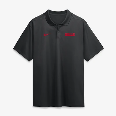 Men's Nike Black Buffalo Bills Wordmark Victory Dri-FIT Polo