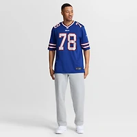 Men's Nike Bruce Smith Royal Buffalo Bills Game Retired Player Jersey