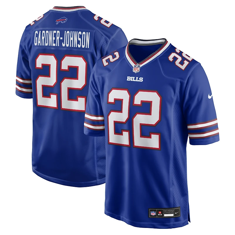 Men's Nike Chauncey Gardner-Johnson Royal Buffalo Bills Team Game Jersey