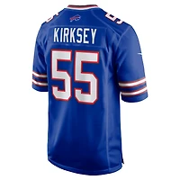 Men's Nike Christian Kirksey  Royal Buffalo Bills Team Game Jersey