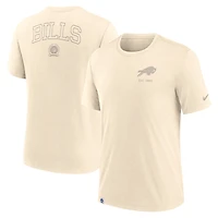 Men's Nike Cream Buffalo Bills Glory Tri-Blend T-Shirt