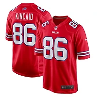 Men's Nike Dalton Kincaid Red Buffalo Bills Alternate Game Jersey