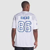 Maillot Nike Dalton Kincaid pour homme, collection rivalités 2025, blanc, Buffalo Bills