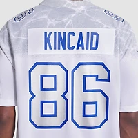 Maillot Nike Dalton Kincaid pour homme, collection rivalités 2025, blanc, Buffalo Bills