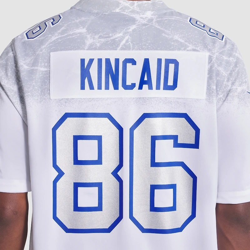 Men's Nike Dalton Kincaid White Buffalo Bills 2025 Rivalries Collection Game Jersey