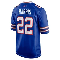 Men's Nike Damien Harris Royal Buffalo Bills Game Player Jersey