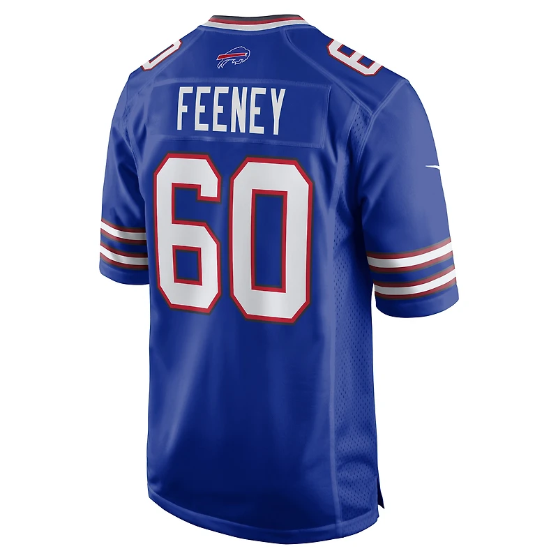 Men's Nike Dan Feeney  Royal Buffalo Bills Team Game Jersey