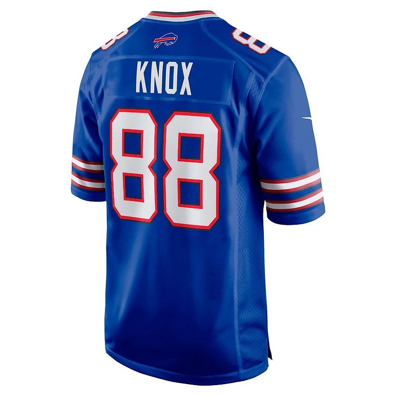Maillot de match Nike Dawson Knox Royal Buffalo Bills pour homme