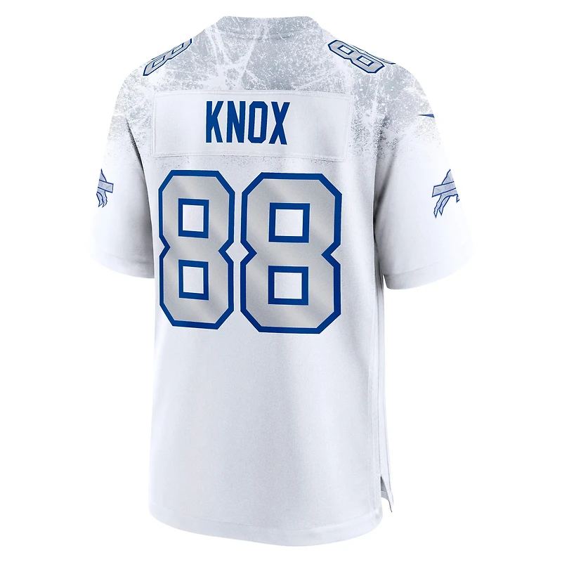 Maillot Nike Dawson Knox pour homme, blanc, collection Rivalries 2025 des Buffalo Bills