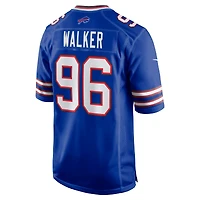 Maillot de match Nike Deone Walker Royal Buffalo Bills pour homme