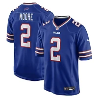 Men's Nike D.J. Moore Royal Buffalo Bills Game Jersey