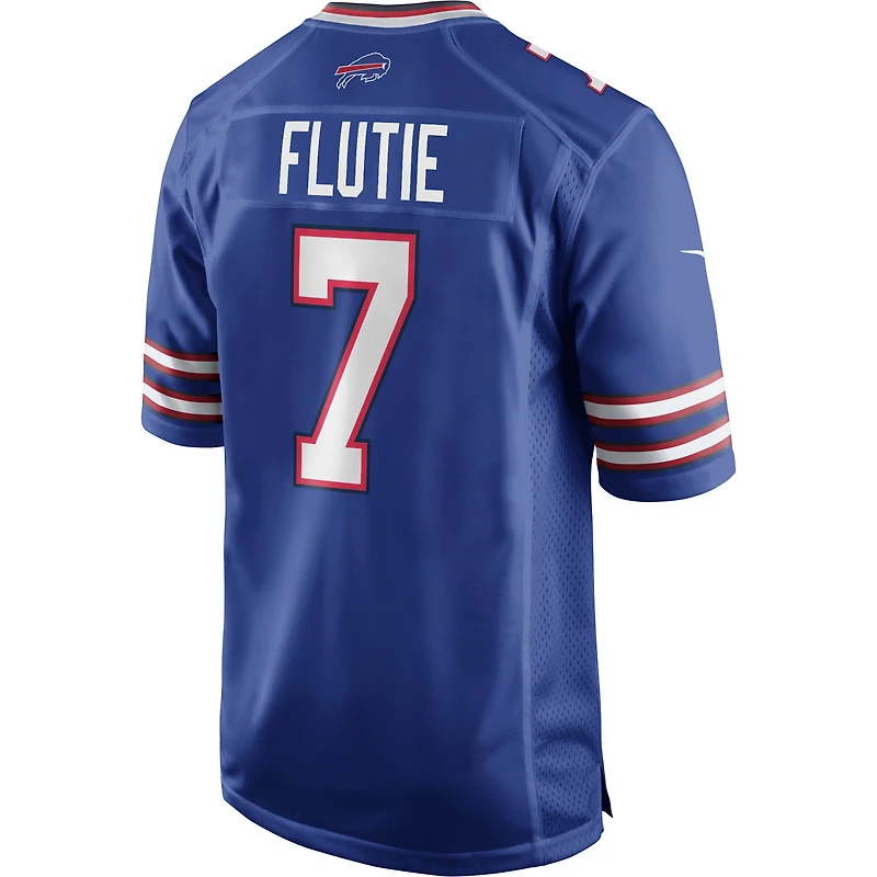 Maillot de joueur retraité Nike Doug Flutie Royal Buffalo Bills Game pour homme