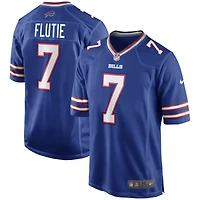 Maillot de joueur retraité Nike Doug Flutie Royal Buffalo Bills Game pour homme