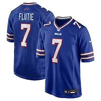 Maillot de joueur retraité Nike Doug Flutie Royal Buffalo Bills Game pour homme