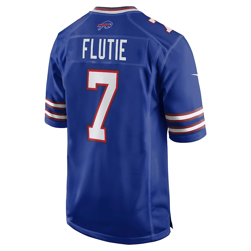 Men's Nike Doug Flutie Royal Buffalo Bills Game Retired Player Jersey
