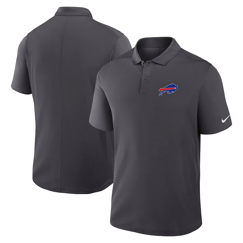 Men's Nike Gray Buffalo Bills Dri-FIT Victory Polo