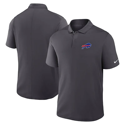 Men's Nike Gray Buffalo Bills Dri-FIT Victory Polo
