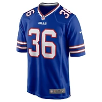 Maillot de match Nike Herb Miller Royal Buffalo Bills pour homme