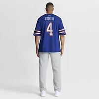 Maillot de match Nike James Cook III Royal Buffalo Bills pour homme